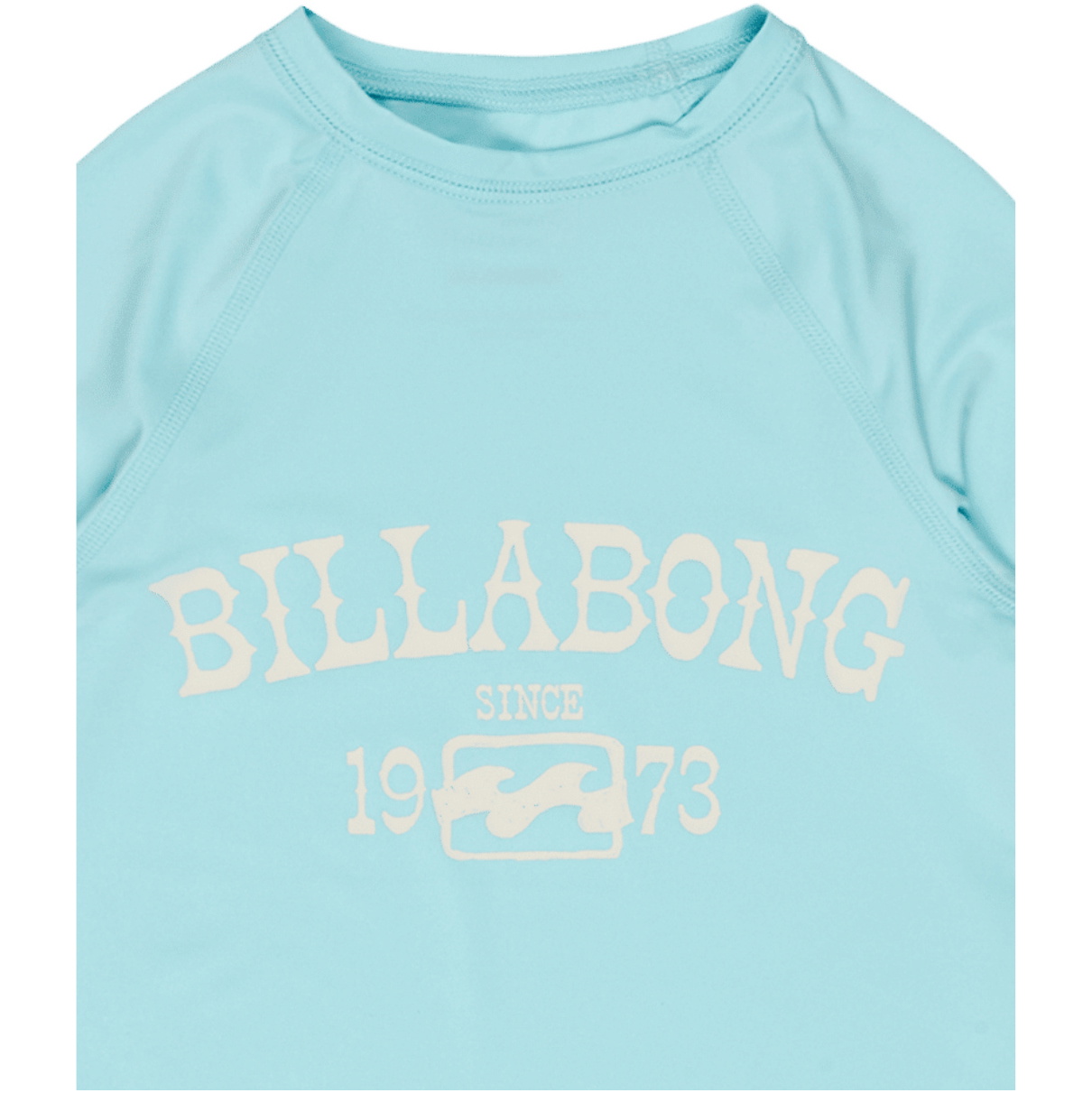 2026 Billabong Junior Surf Dayz Short Sleeve Rash Vest EBGWR03004 - Tidepool